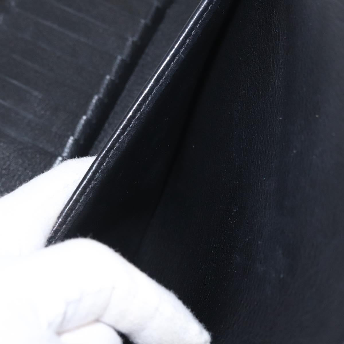 Louis Vuitton Amelia Wallet Mahina Leather Black Leather Wallets Accessory (Pre-Owned)