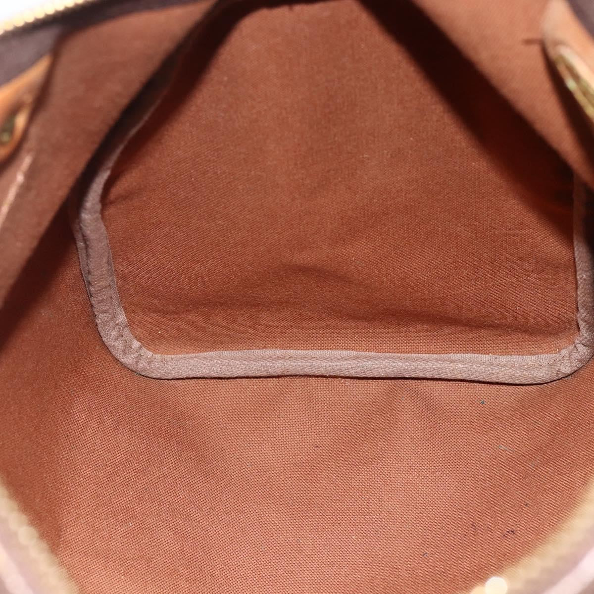 Louis Vuitton Speedy Handbag Monogram Canvas Brown Canvas Handbag (Pre-Owned)
