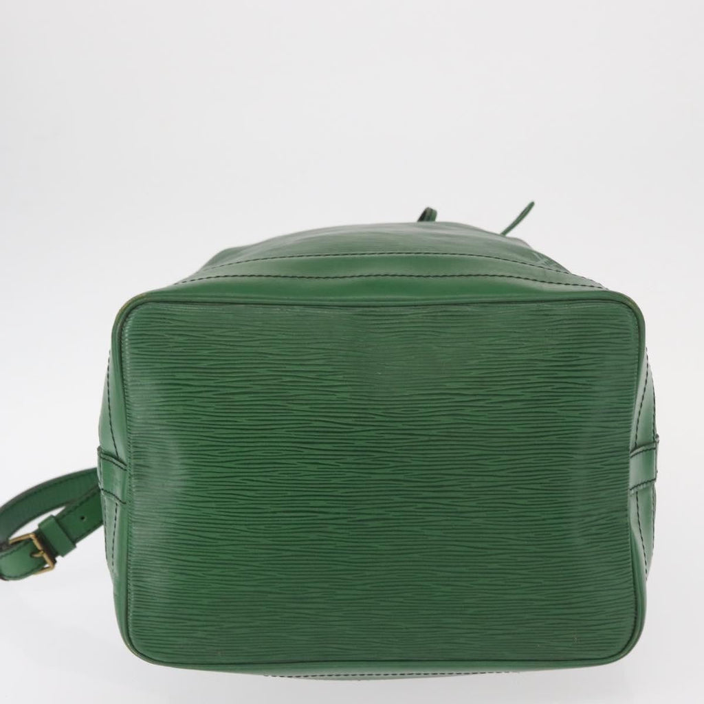 Louis Vuitton Noe Handbag Epi Leather Green Leather Shoulder Bag Bag (Pre-Owned)