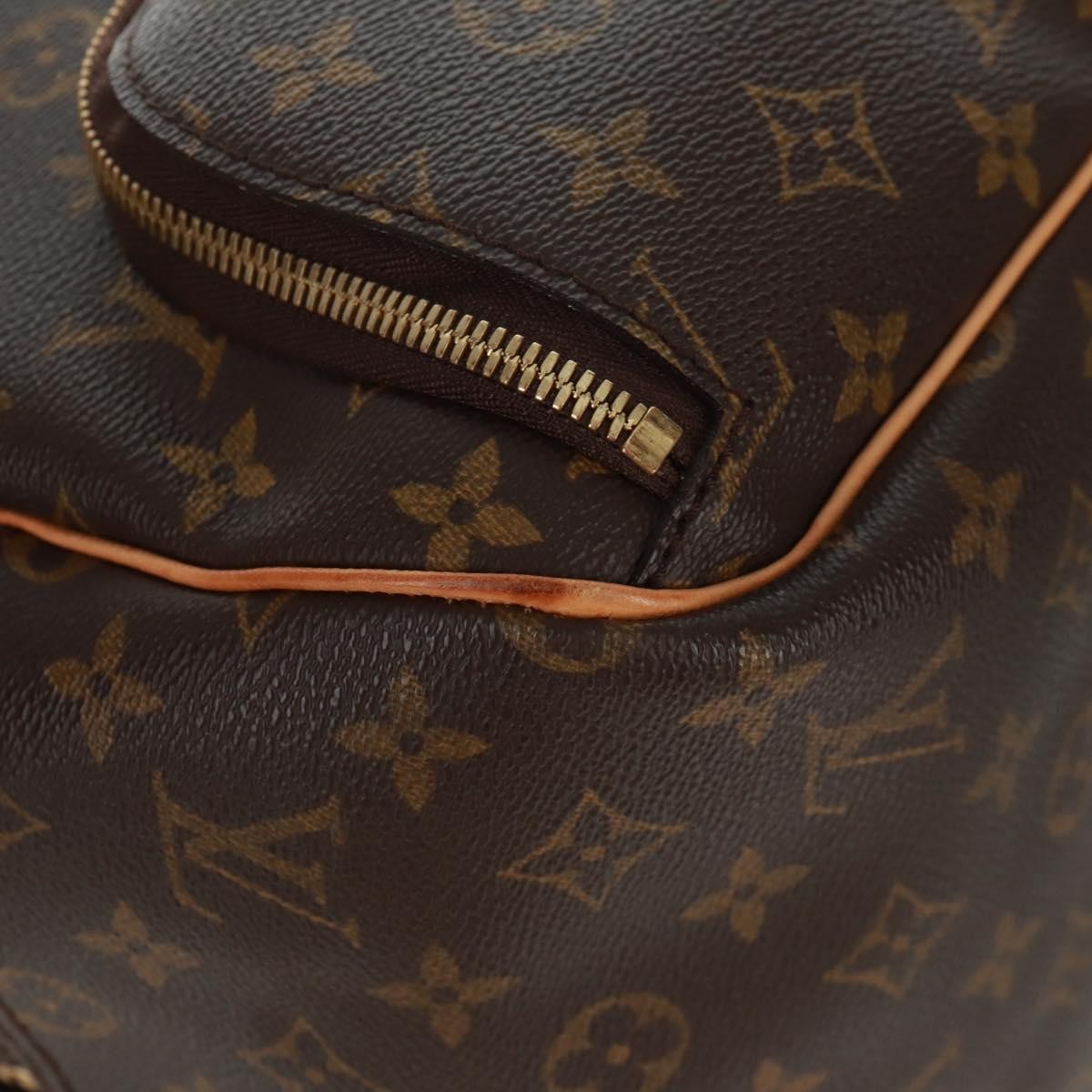 Louis Vuitton Evasion Travel Bag Monogram Canvas Brown Canvas Travel Bag Bag (Pre-Owned)