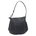 Prada Vintage Shoulder Bag Leather Navy Leather Shoulder Bag Bag (Pre-Owned)