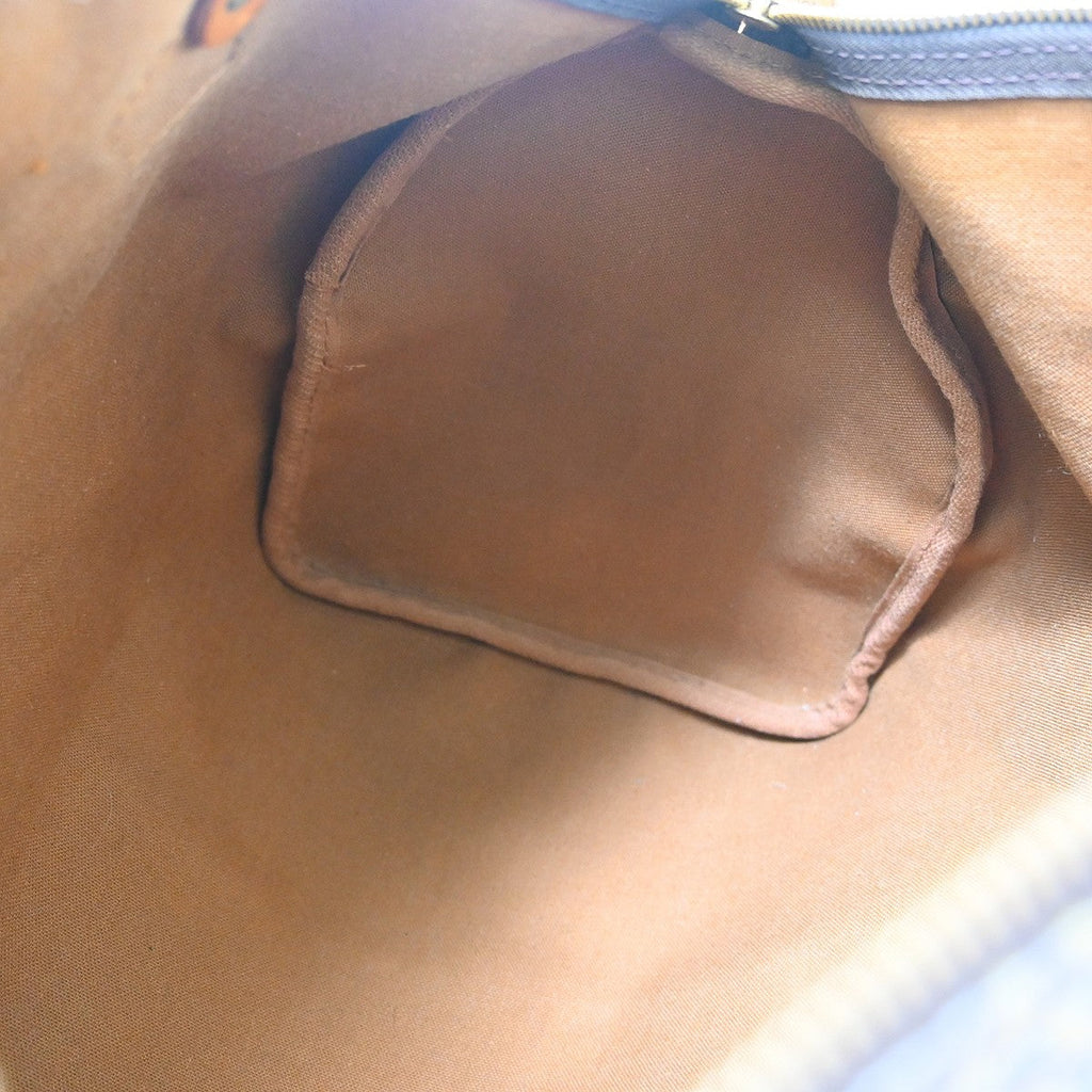 Louis Vuitton Speedy Handbag Monogram Canvas Brown Canvas Handbag (Pre-Owned)