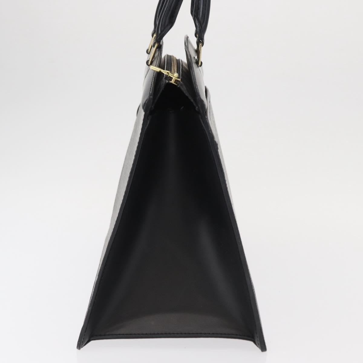 Louis Vuitton Riviera Handbag Epi Leather Black Leather Handbag (Pre-Owned)