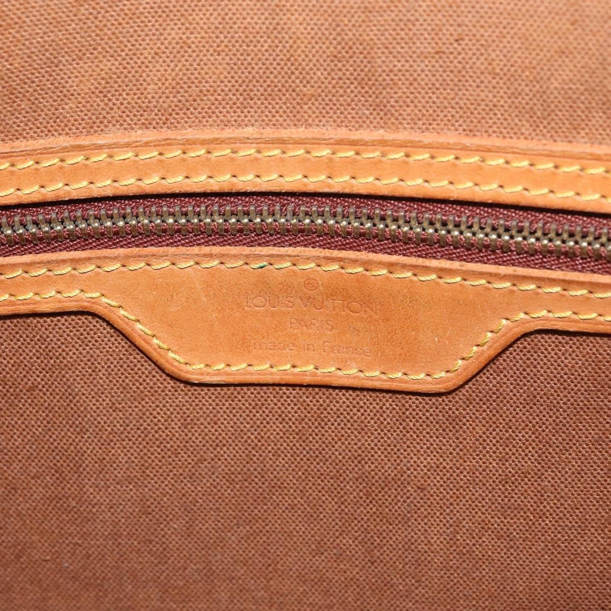 Louis Vuitton Sac Gibeciere Messenger Bag Monogram Canvas Brown Canvas Bag (Pre-Owned)