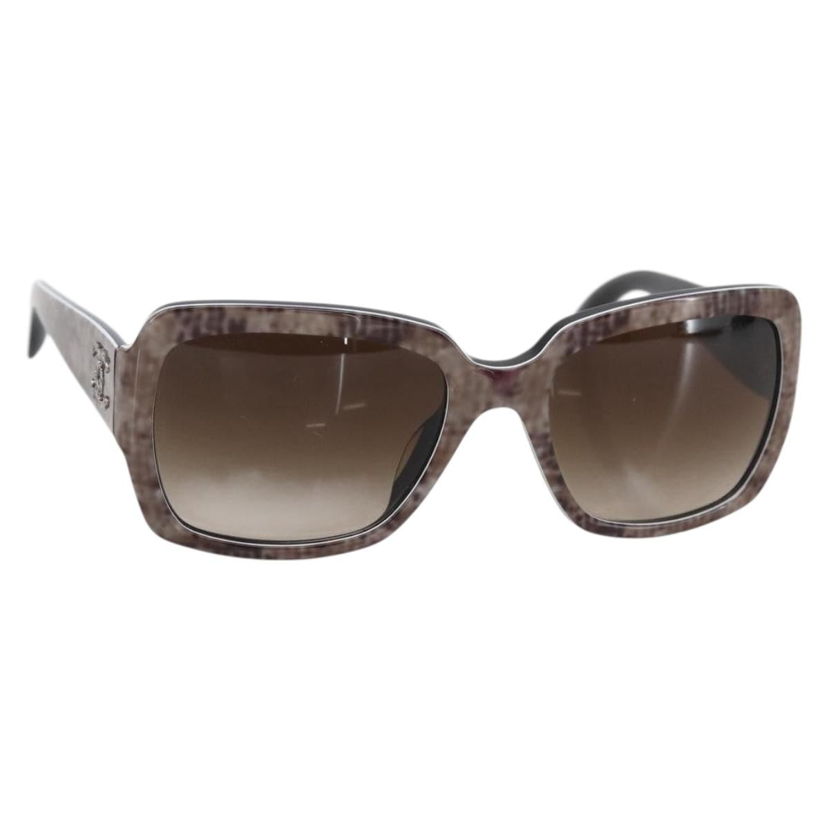 Chanel Logo Cc Sunglasses Plastic Beige Plastic Sunglasse Accessory (Pre-Owned)