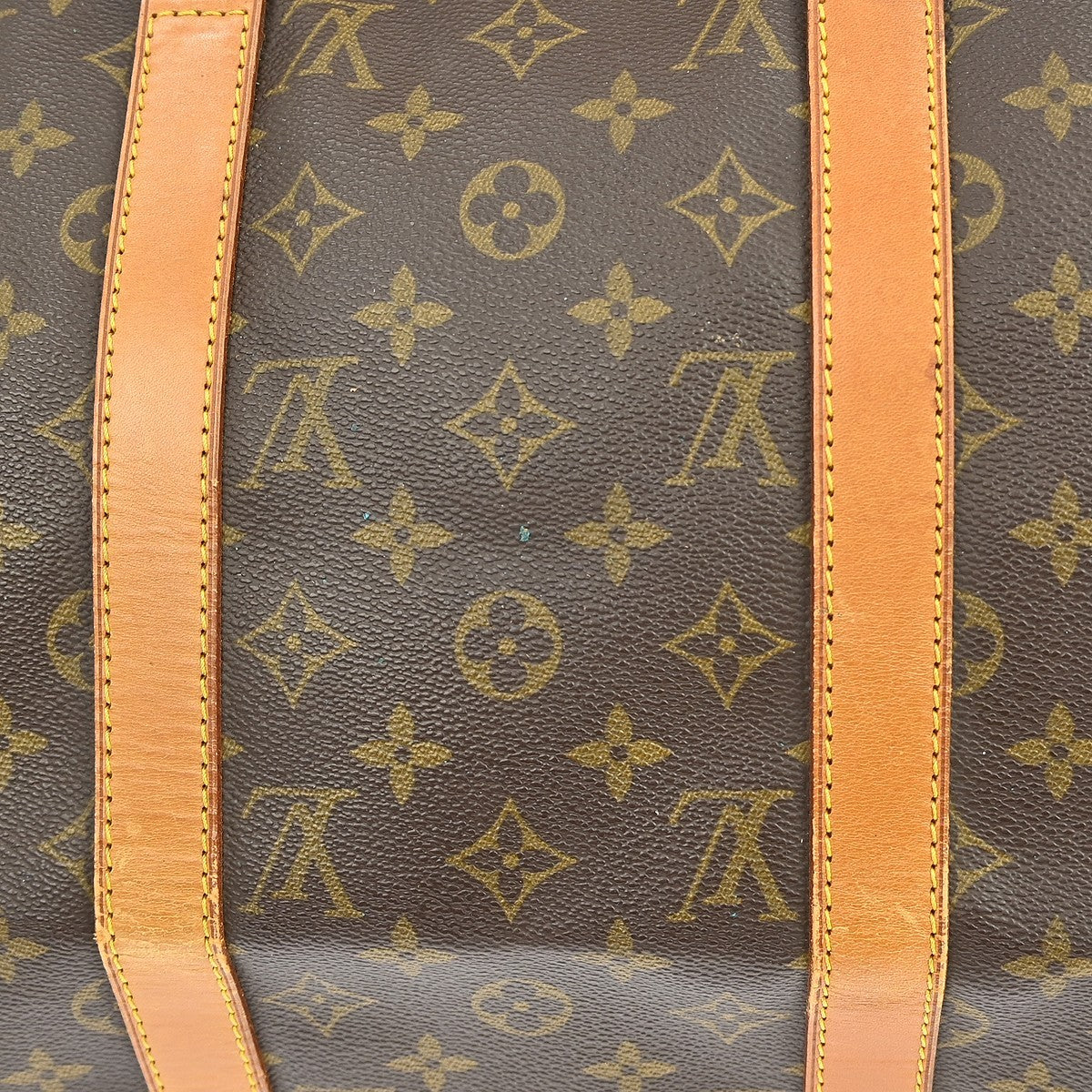 Louis Vuitton Keepall Bag Monogram Canvas Brown Canvas Travel Bag Bag (Pre-Owned)