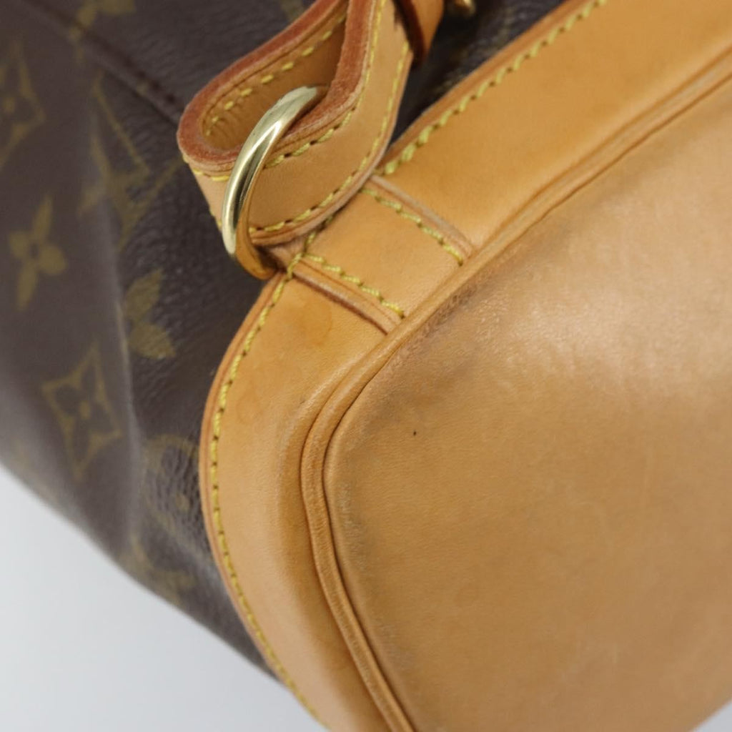 Louis Vuitton Vintage Montsouris Backpack Monogram Canvas Brown Canvas Handbag (Pre-Owned)