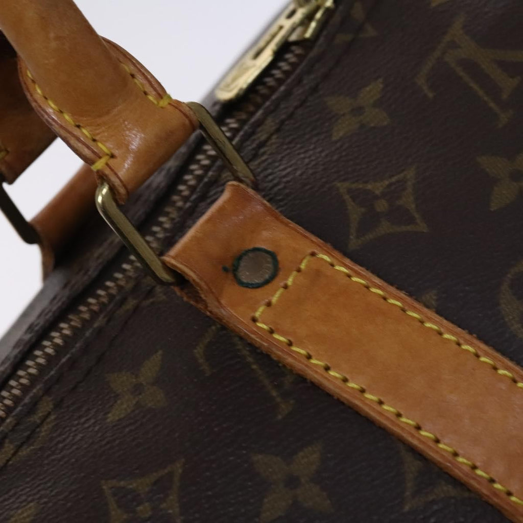 Louis Vuitton Keepall Bag Monogram Canvas Brown Canvas Travel Bag Bag (Pre-Owned)