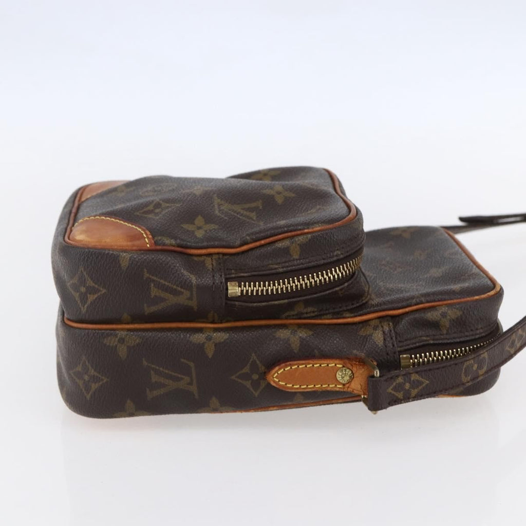 Louis Vuitton Amazone Bag Monogram Canvas Brown Canvas Shoulder Bag Bag (Pre-Owned)