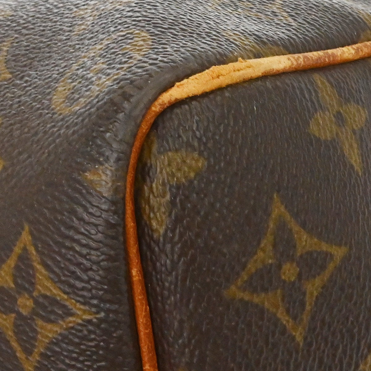 Louis Vuitton Keepall Bag Monogram Canvas Brown Canvas Travel Bag Bag (Pre-Owned)