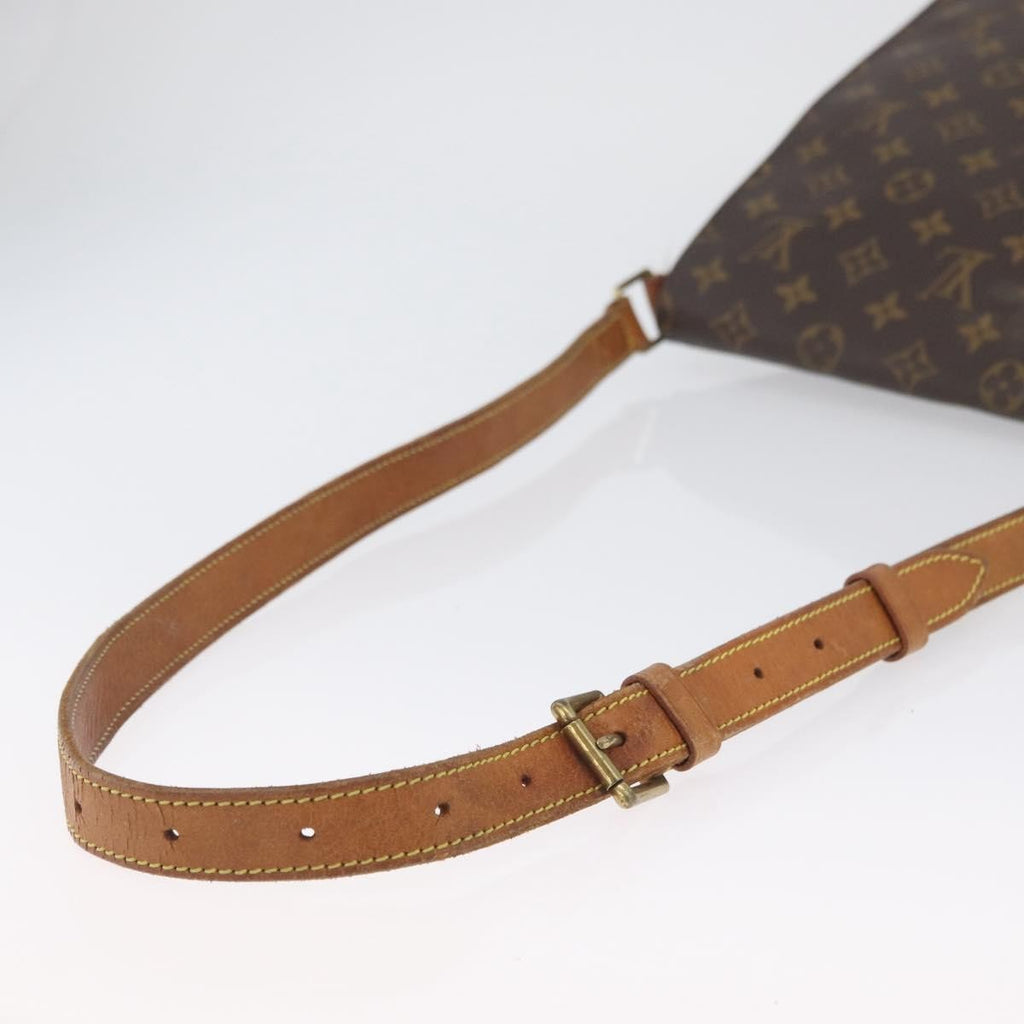Louis Vuitton Musette Salsa Handbag Monogram Canvas Brown Canvas Shoulder Bag Bag (Pre-Owned)