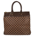 Louis Vuitton Greenwich Travel Bag Damier Brown Canvas Tote Bag Bag (Pre-Owned)