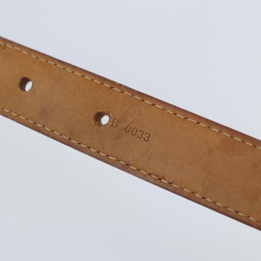 Louis Vuitton Signature Chain Belt Monogram Eclipse Canvas Pink Canvas Belts Accessory (Pre-Owned)