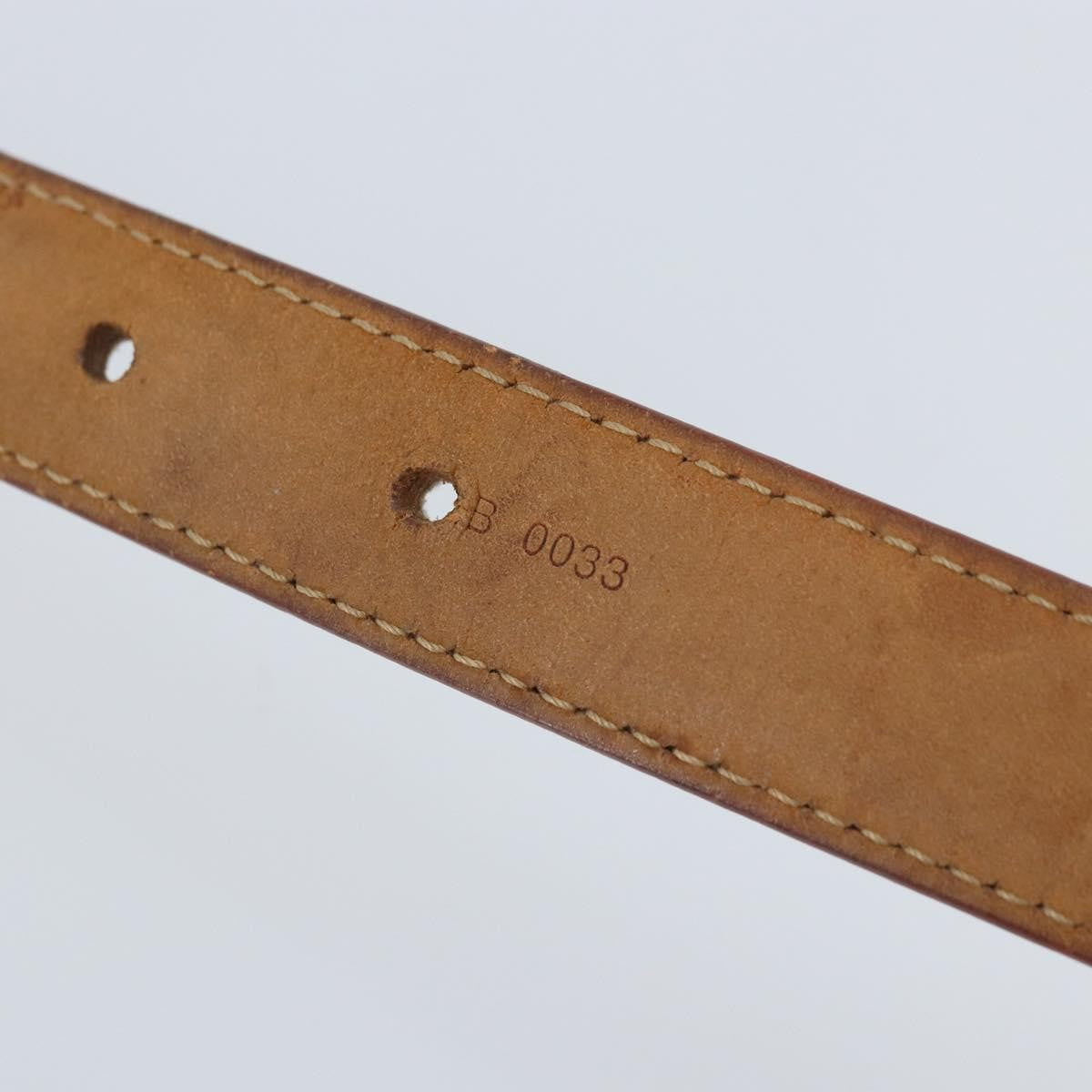 Louis Vuitton Signature Chain Belt Monogram Eclipse Canvas Pink Canvas Belts Accessory (Pre-Owned)