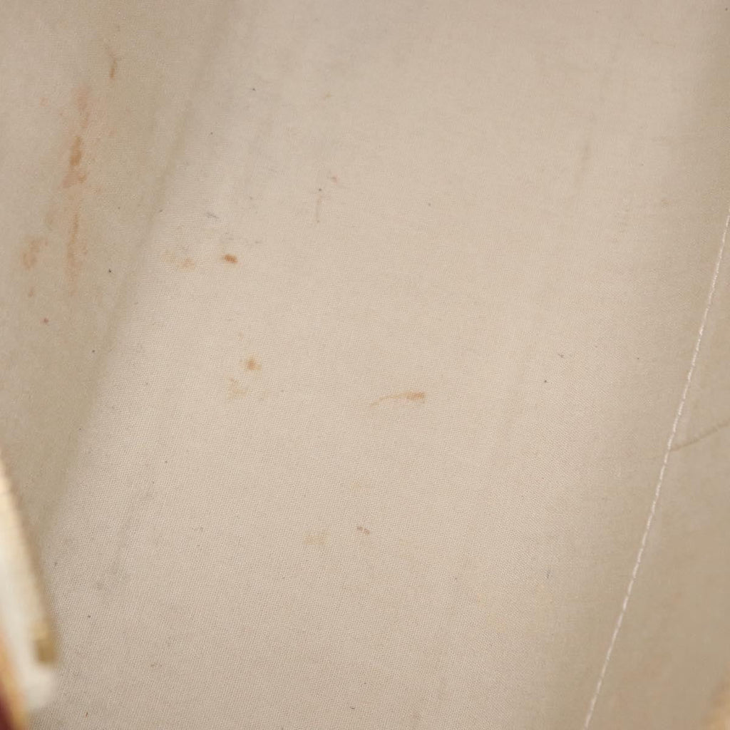 Louis Vuitton Brea Handbag Monogram Vernis Beige Patent_Leather Handbag (Pre-Owned)