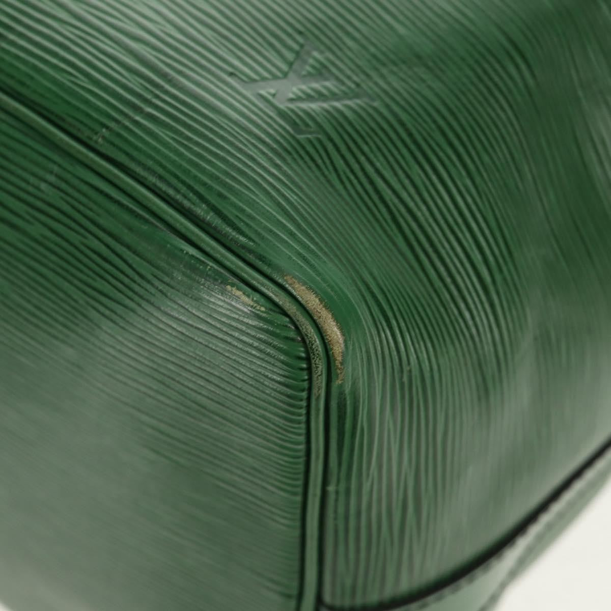 Louis Vuitton Petit Noe Handbag Epi Leather Green Leather Shoulder Bag Bag (Pre-Owned)