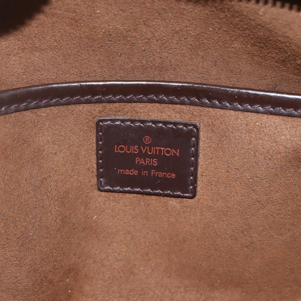 Louis Vuitton Pochette Saint Louis Damier Brown Canvas Clutche & Pouche Bag (Pre-Owned)