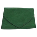 Louis Vuitton Art Deco Clutch Epi Leather Green Leather Clutche & Pouche Bag (Pre-Owned)