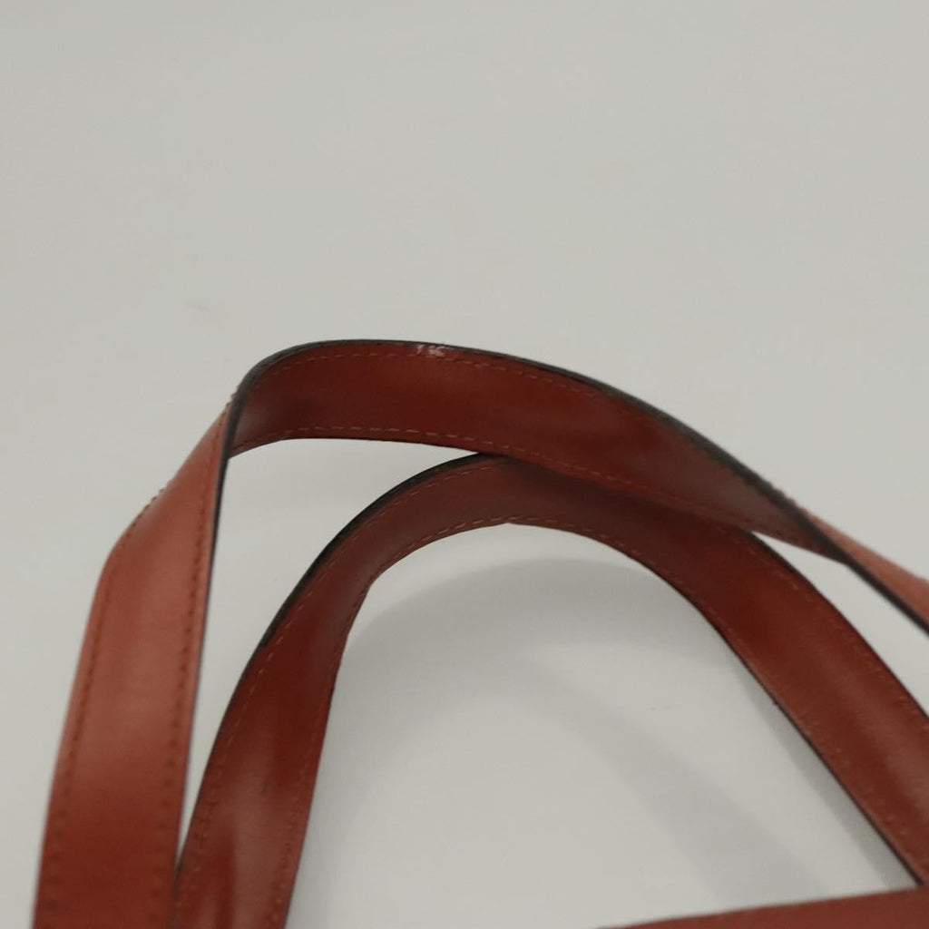 Louis Vuitton Saint Jacques Handbag Epi Leather Brown Leather Handbag (Pre-Owned)