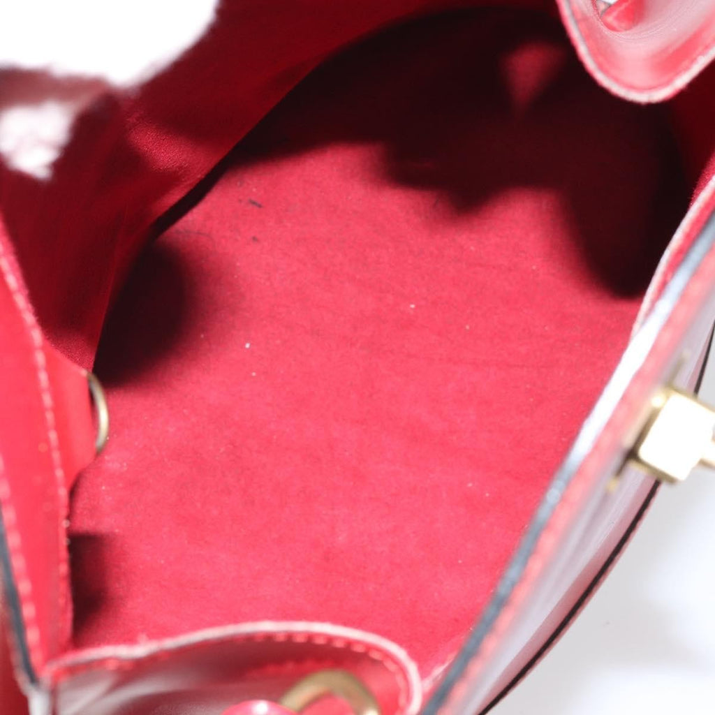 Louis Vuitton Cluny Shoulder Bag Epi Leather Red Leather Shoulder Bag Bag (Pre-Owned)