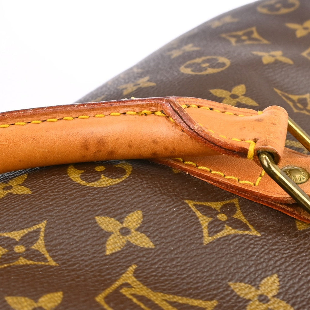 Louis Vuitton Keepall Bag Monogram Canvas Brown Canvas Travel Bag Bag (Pre-Owned)