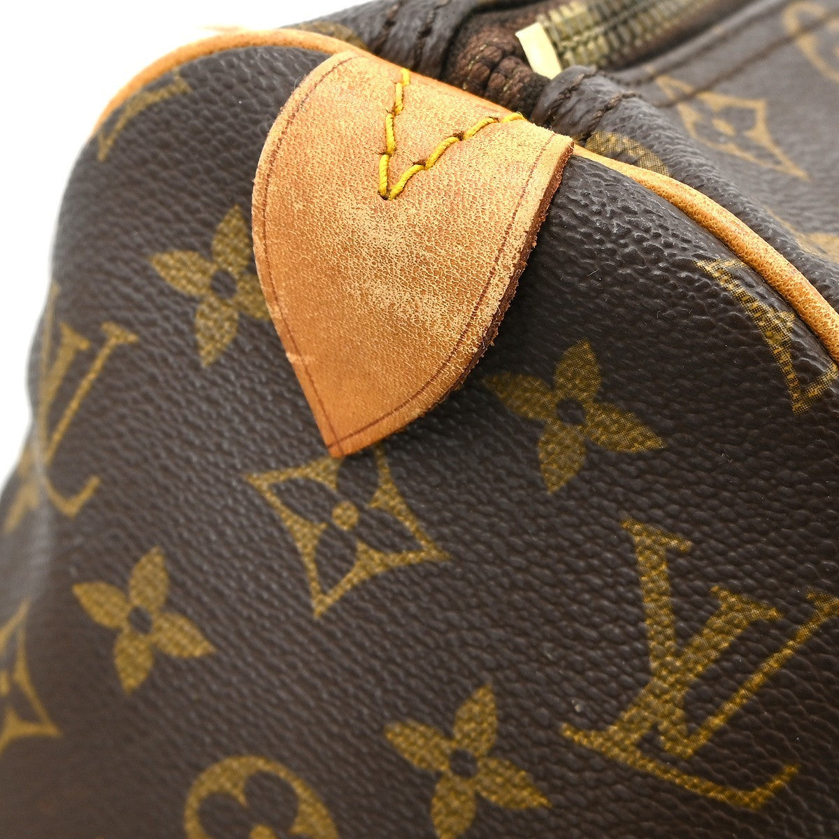 Louis Vuitton Keepall Bag Monogram Canvas Brown Canvas Travel Bag Bag (Pre-Owned)