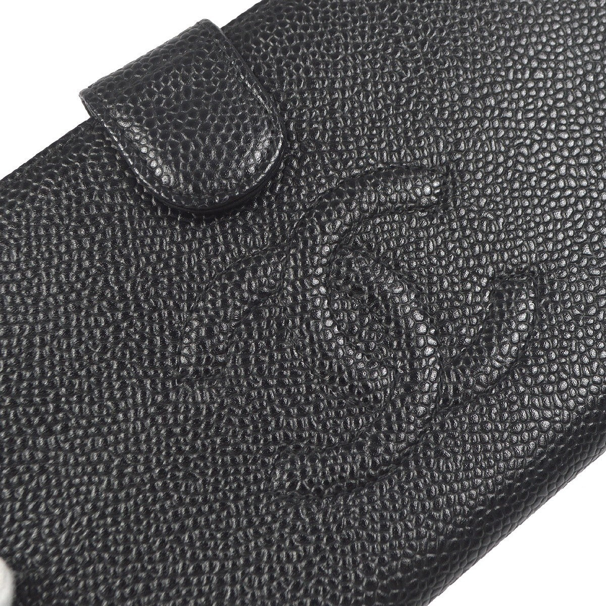 Chanel Timeless Cc French Wallet Caviar Black Leather Wallets Accessory (Pre-Owned)