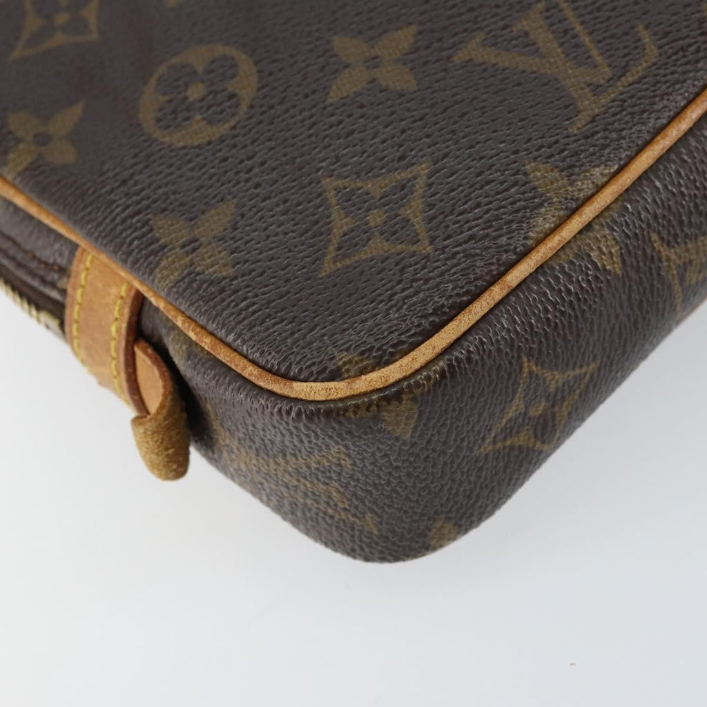 Louis Vuitton Pochette Marly Bandouliere Bag Monogram Canvas Brown Canvas Clutche & Pouche Bag (Pre-Owned)