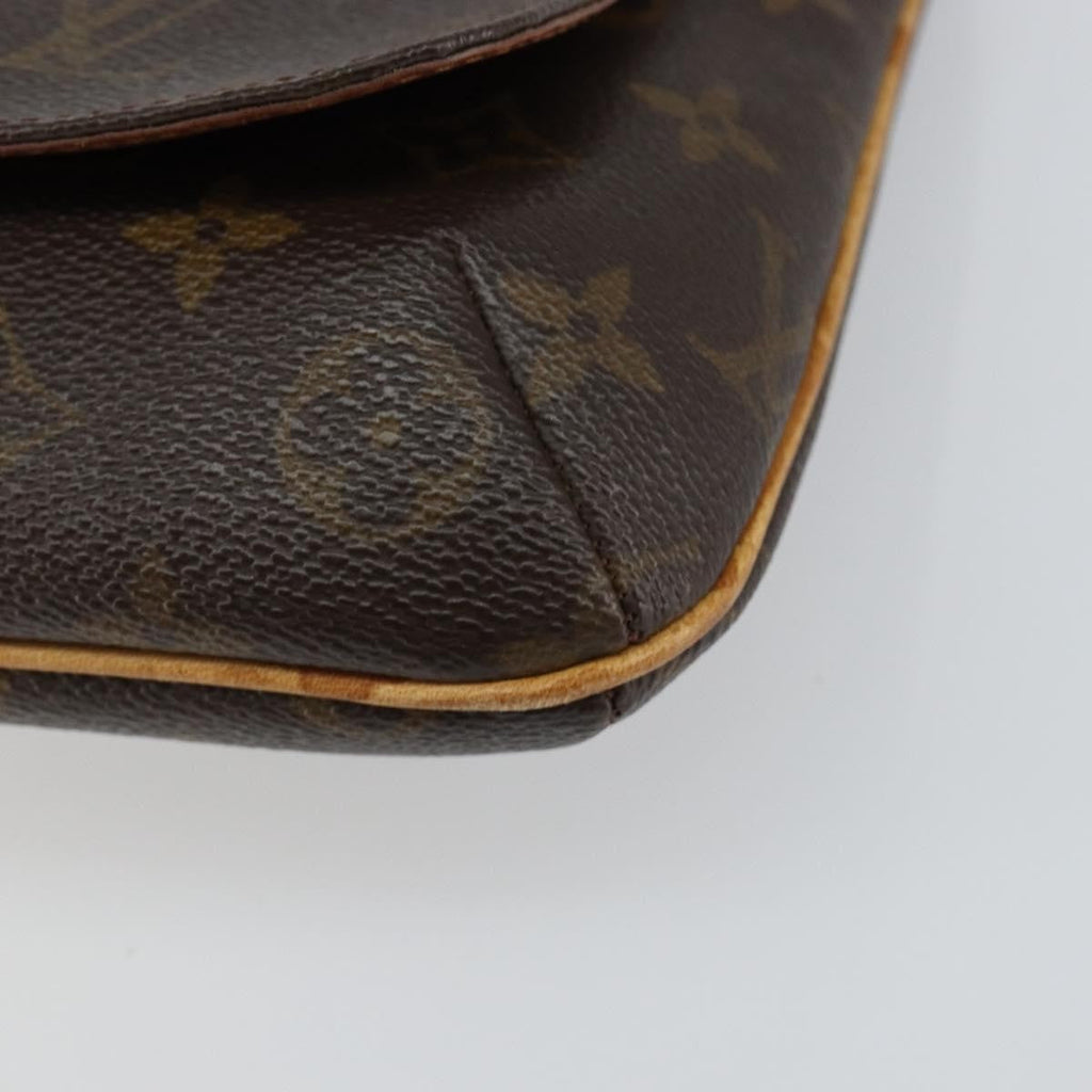 Louis Vuitton Musette Salsa Handbag Monogram Canvas Brown Canvas Shoulder Bag Bag (Pre-Owned)