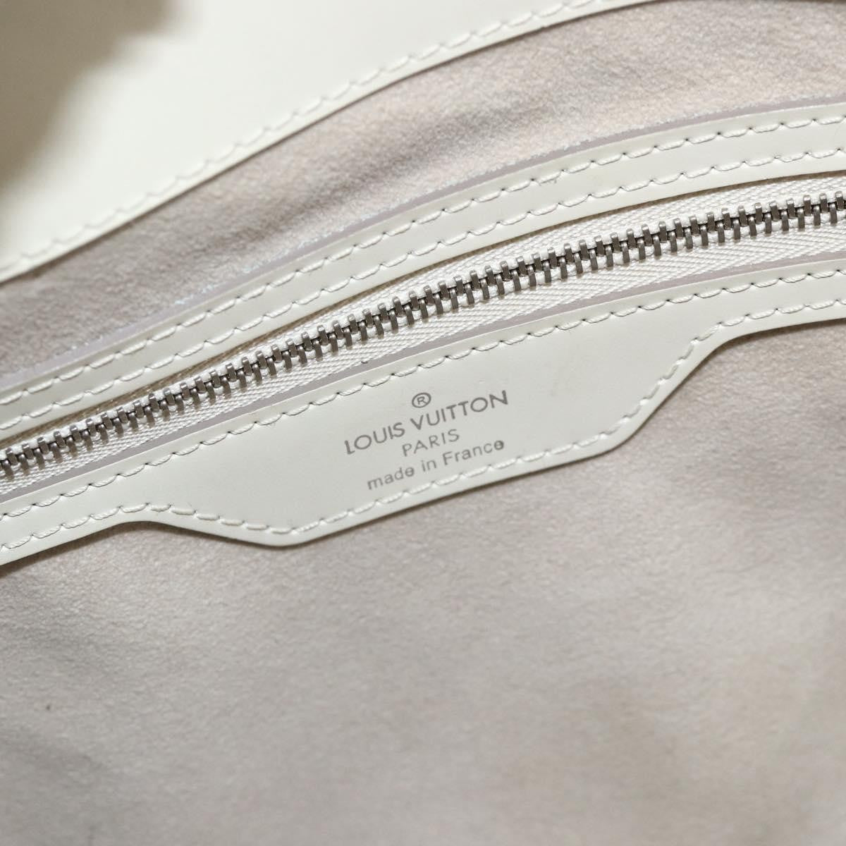 Louis Vuitton Mirabeau Handbag Epi Leather Ecru Leather Handbag (Pre-Owned)