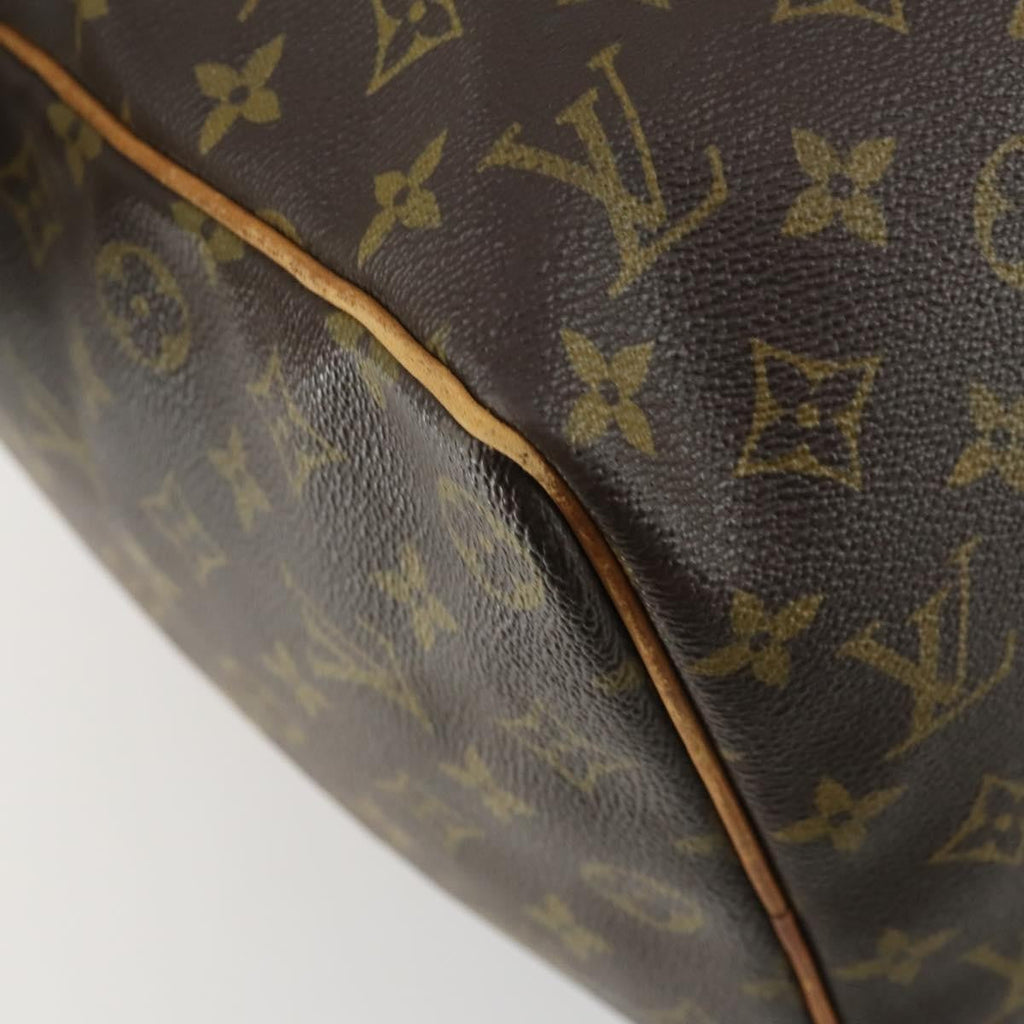 Louis Vuitton Keepall Bag Monogram Canvas Brown Canvas Travel Bag Bag (Pre-Owned)