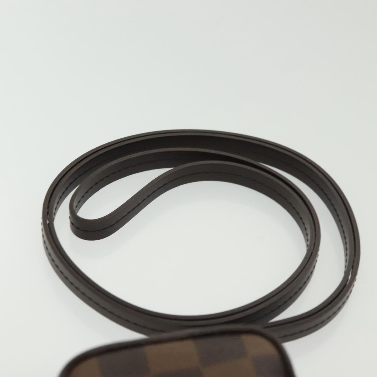 Louis Vuitton Etui Okapi Camera Case Damier Brown Canvas Clutche & Pouche Bag (Pre-Owned)
