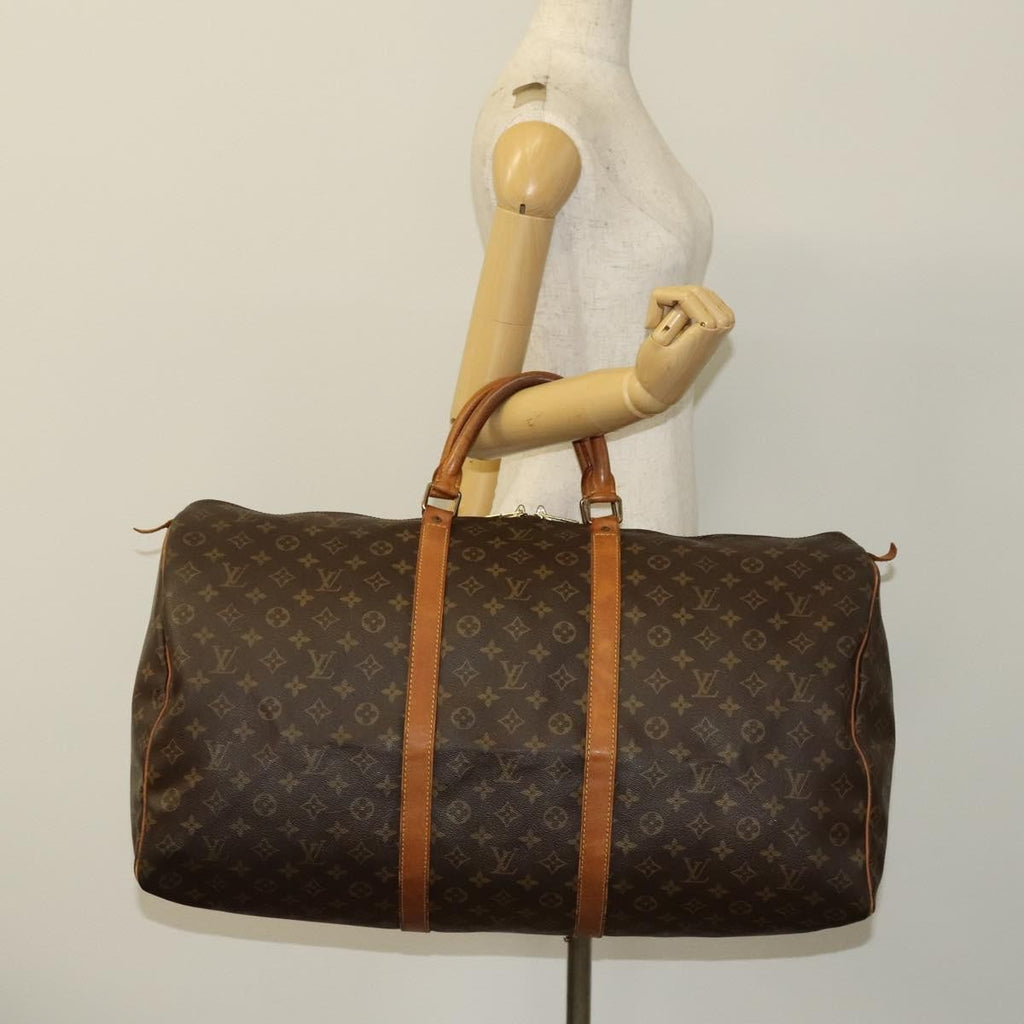 Louis Vuitton Keepall Bag Monogram Canvas Multicolour Canvas Travel Bag Bag (Pre-Owned)