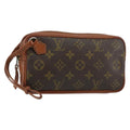 Louis Vuitton Pochette Sports Monogram Canvas Brown Canvas Clutche & Pouche Bag (Pre-Owned)