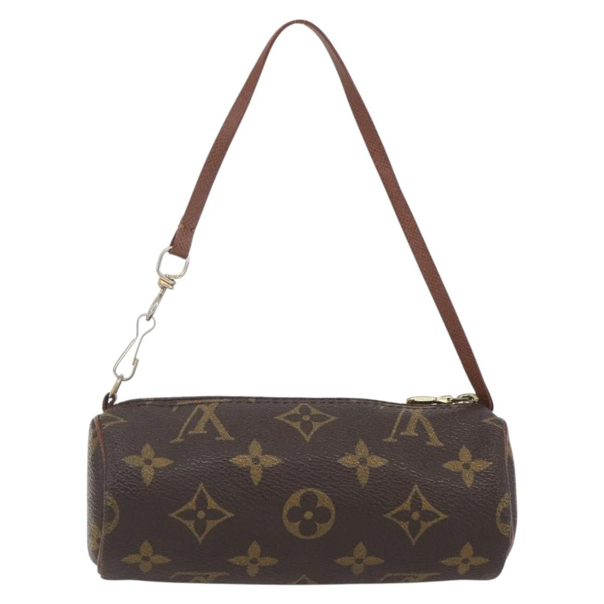 Louis Vuitton Papillon Pochette Monogram Canvas Brown Canvas Clutche & Pouche Bag (Pre-Owned)