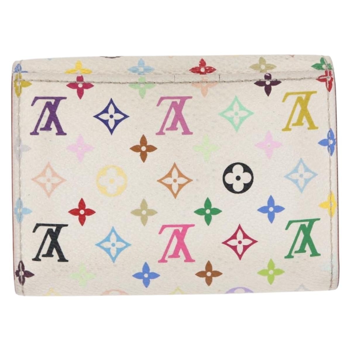 Louis Vuitton Rosalie Flap Coin Purse Limited Edition Vivienne Damier Multicolour Canvas Card Holders Accessory (Pre-Owned)