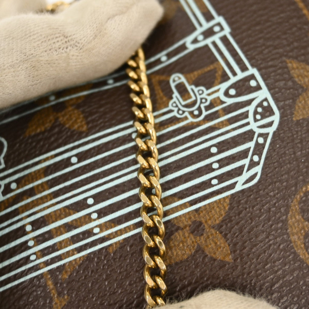 Louis Vuitton Pochette Accessoires Limited Edition Monogram Canvas Brown Canvas Clutche & Pouche Bag (Pre-Owned)