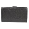 Chanel Timeless Cc French Wallet Caviar Black Leather Wallets Accessory (Pre-Owned)