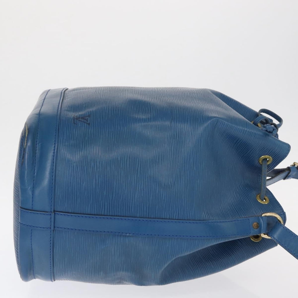 Louis Vuitton Noe Handbag Epi Leather Blue Leather Shoulder Bag Bag (Pre-Owned)