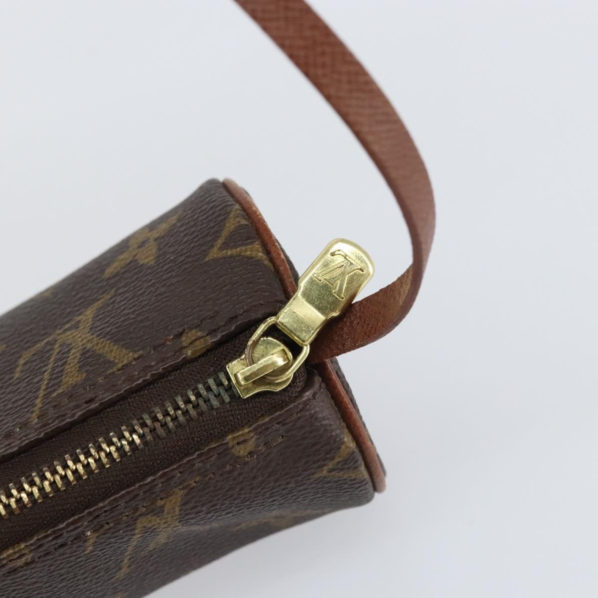 Louis Vuitton Papillon Pochette Monogram Canvas Brown Canvas Clutche & Pouche Bag (Pre-Owned)