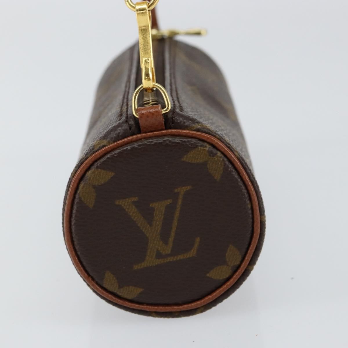 Louis Vuitton Papillon Pochette Monogram Canvas Brown Canvas Clutche & Pouche Bag (Pre-Owned)