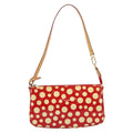 Louis Vuitton Pochette Accessoires Yayoi Kusama Painted Dots Monogram Vernis Red Patent_Leather Clutche & Pouche Bag (Pre-Owned)