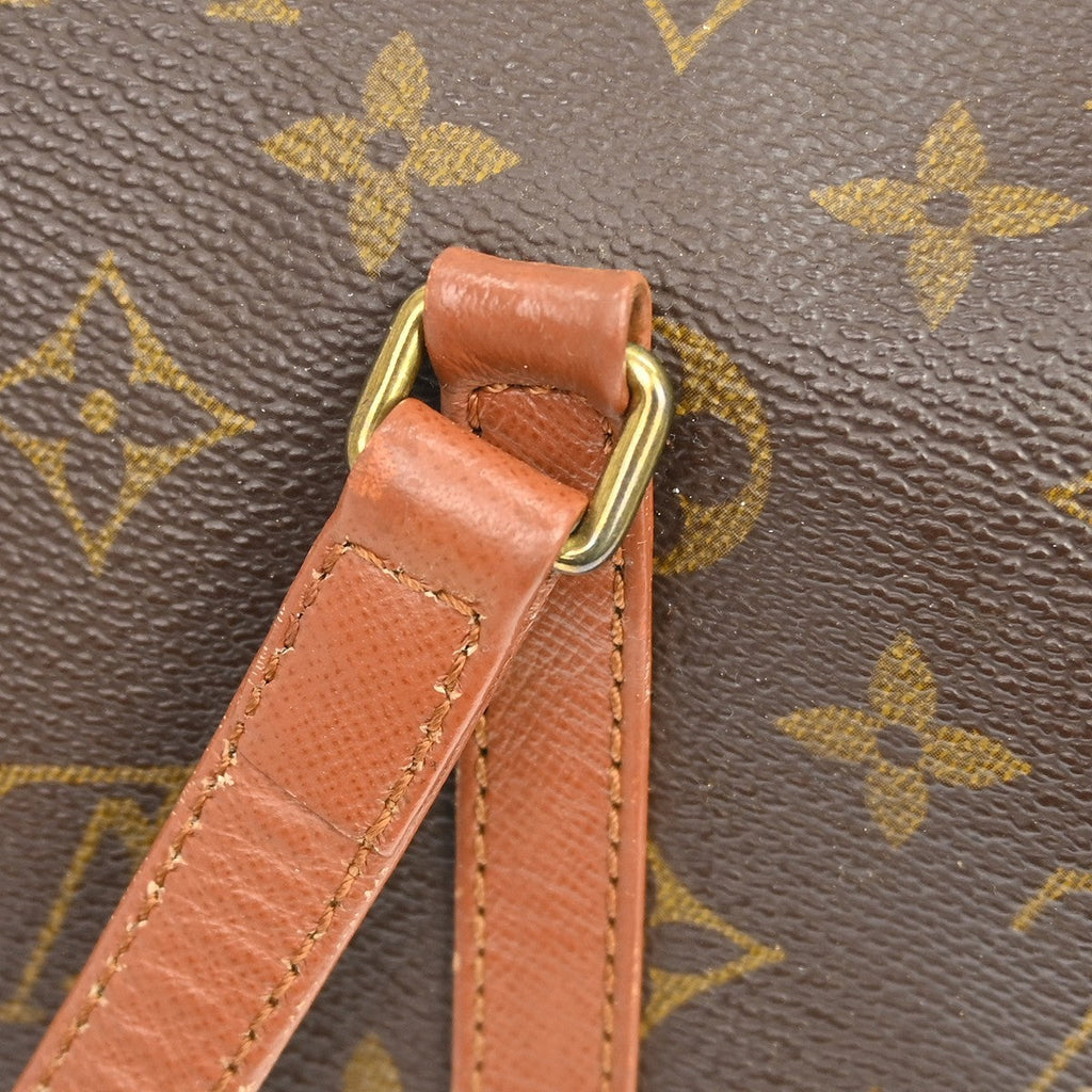 Louis Vuitton Papillon Handbag Monogram Canvas Brown Canvas Handbag (Pre-Owned)