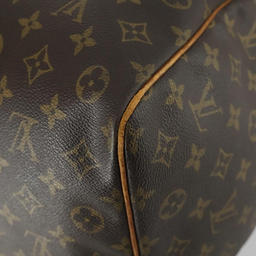 Louis Vuitton Keepall Bag Monogram Canvas Brown Canvas Travel Bag Bag (Pre-Owned)