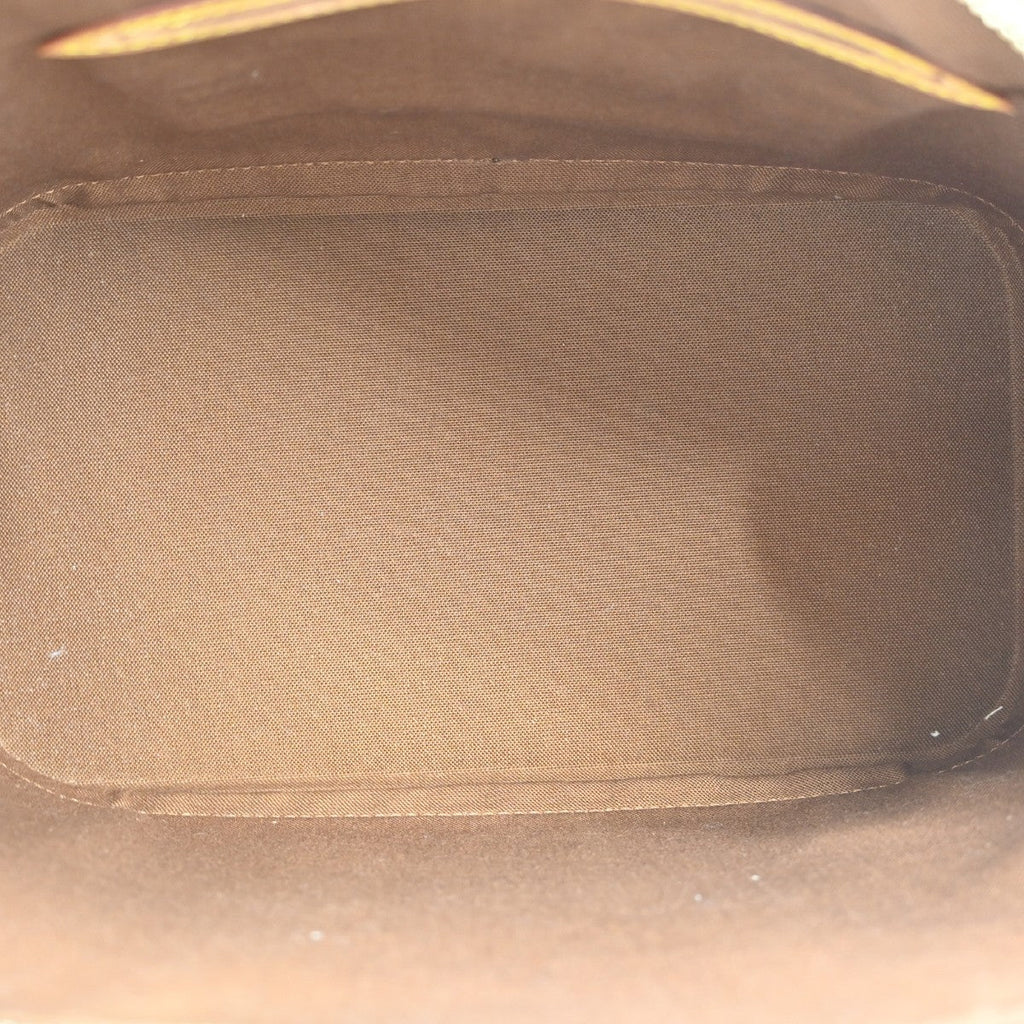Louis Vuitton Alma Handbag Monogram Canvas Brown Canvas Handbag (Pre-Owned)