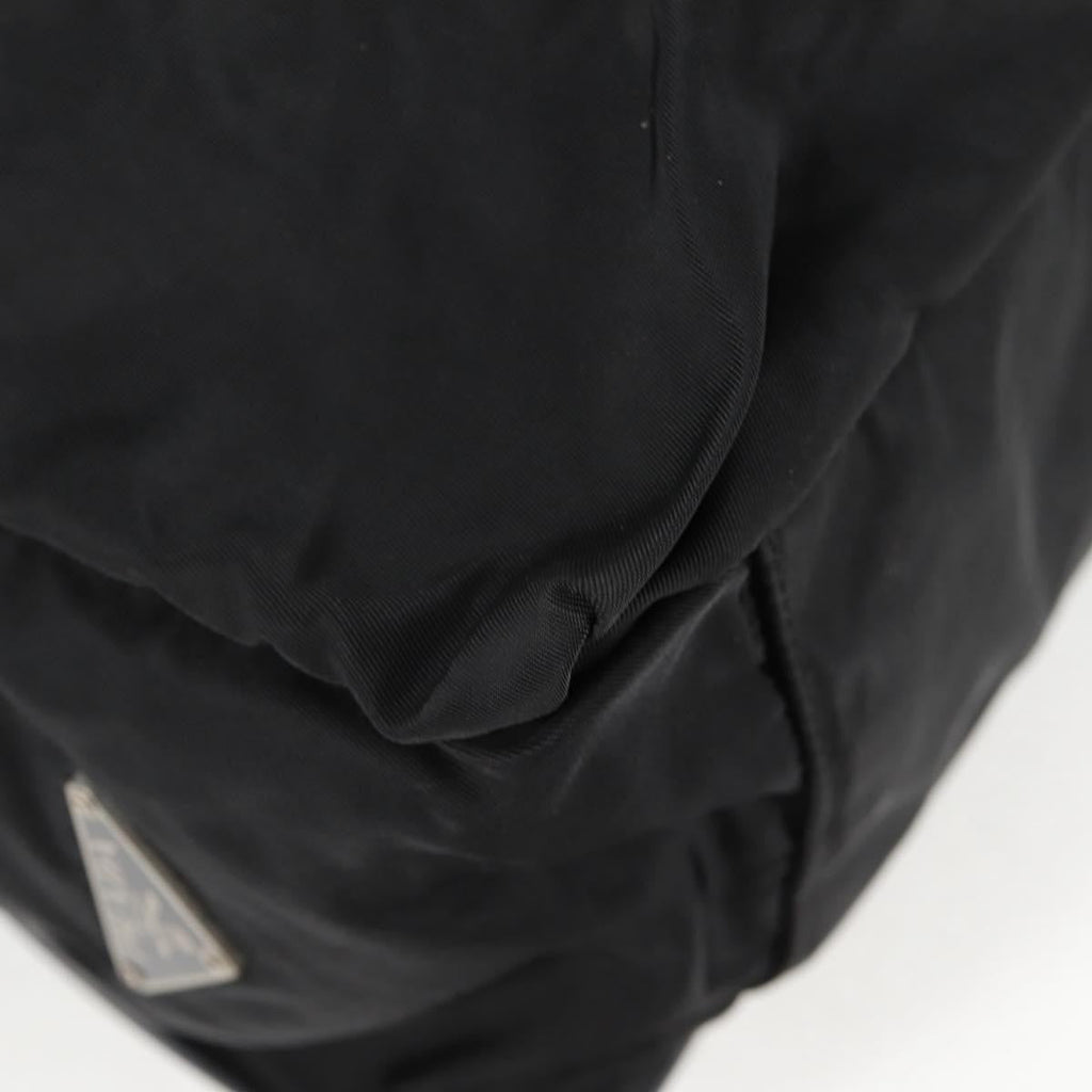 Prada Vintage Shoulder Bag Tessuto Black Nylon Shoulder Bag Bag (Pre-Owned)