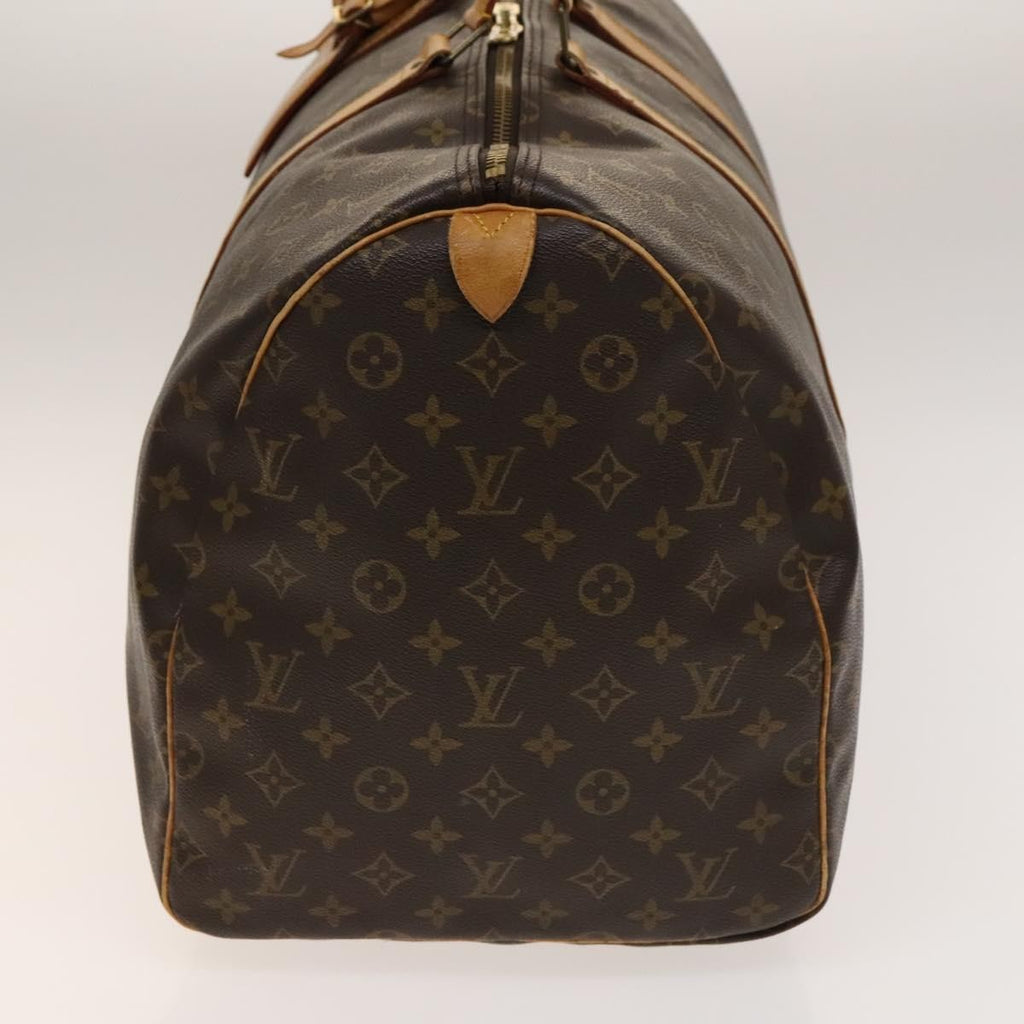 Louis Vuitton Keepall Bag Monogram Canvas Brown Canvas Travel Bag Bag (Pre-Owned)
