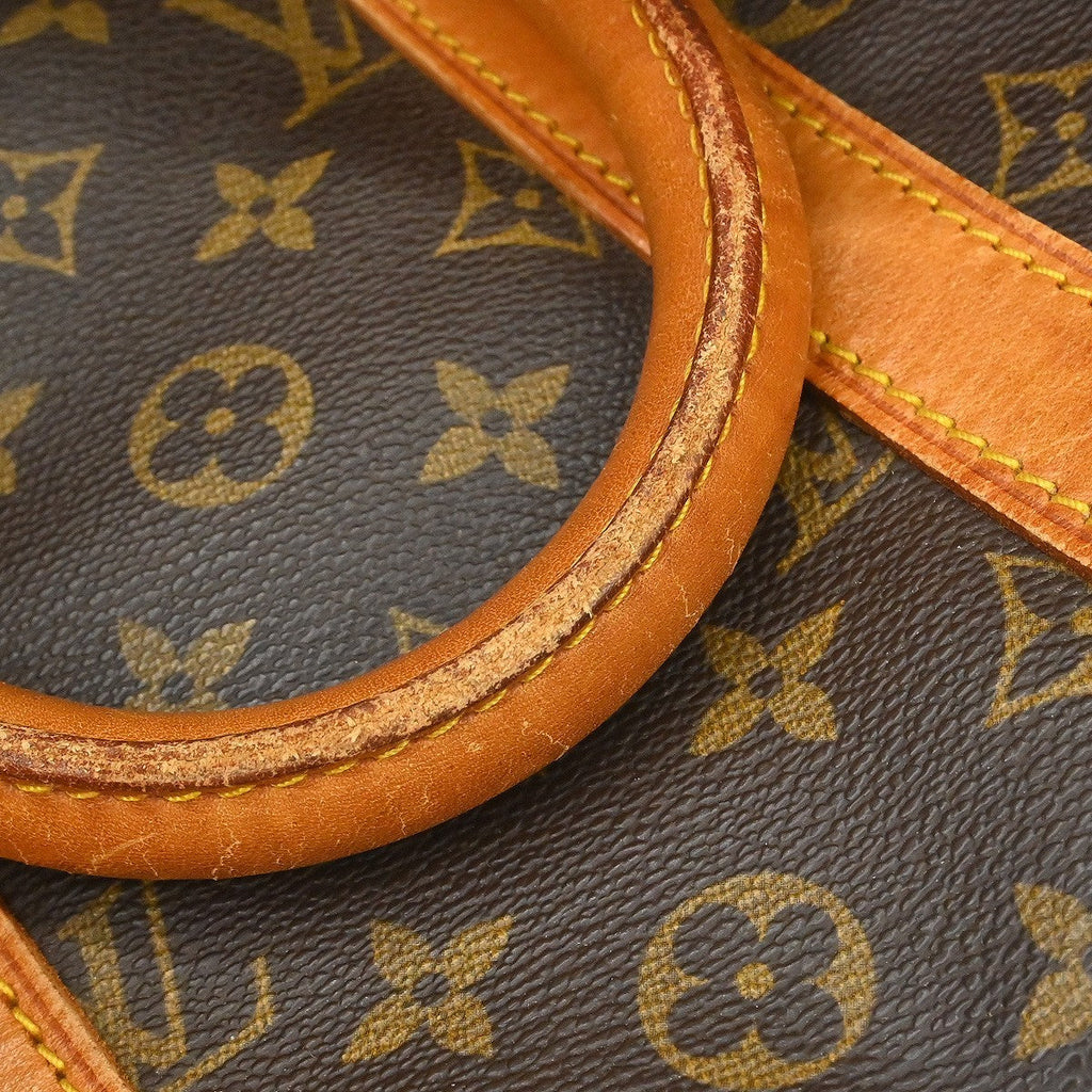 Louis Vuitton Keepall Bag Monogram Canvas Brown Canvas Travel Bag Bag (Pre-Owned)
