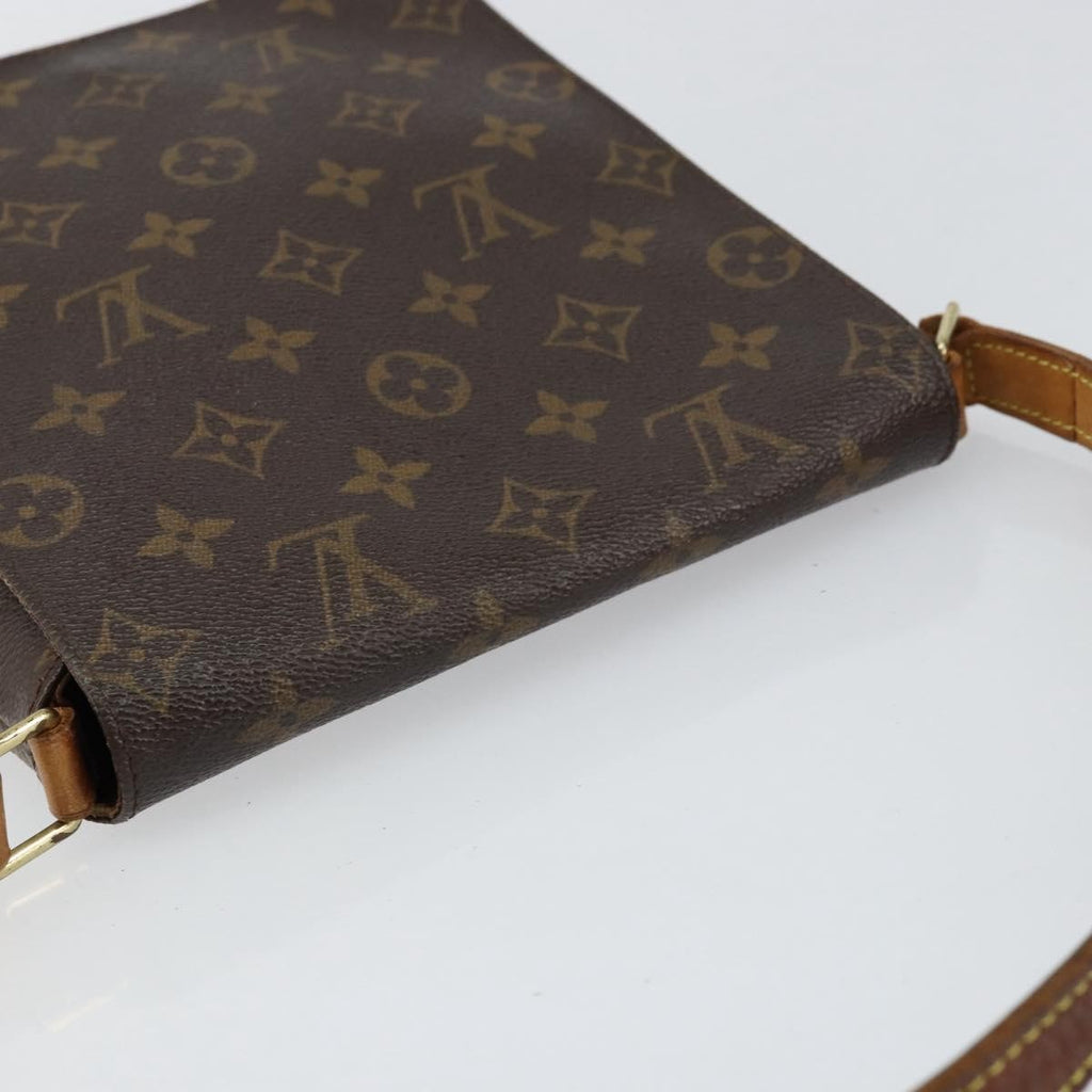 Louis Vuitton Musette Salsa Handbag Monogram Canvas Brown Canvas Shoulder Bag Bag (Pre-Owned)