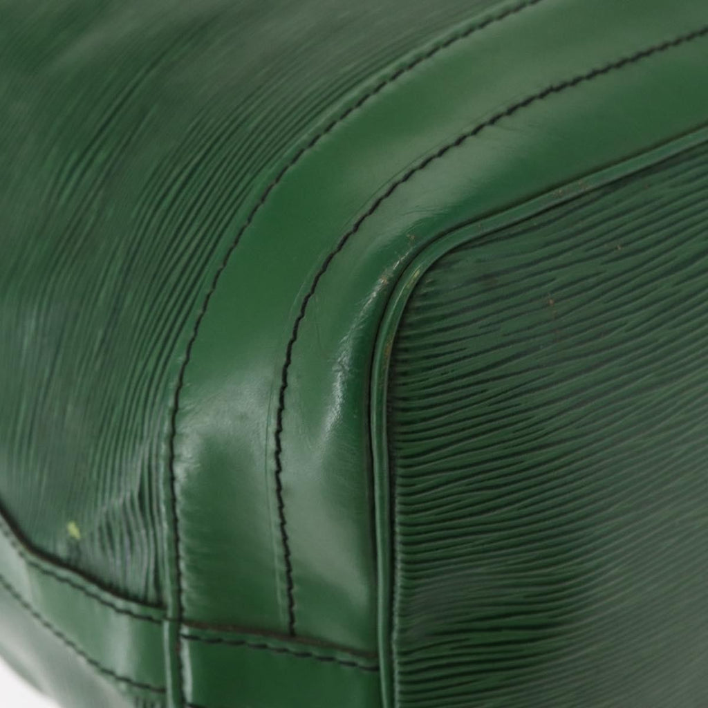 Louis Vuitton Noe Handbag Epi Leather Green Leather Shoulder Bag Bag (Pre-Owned)